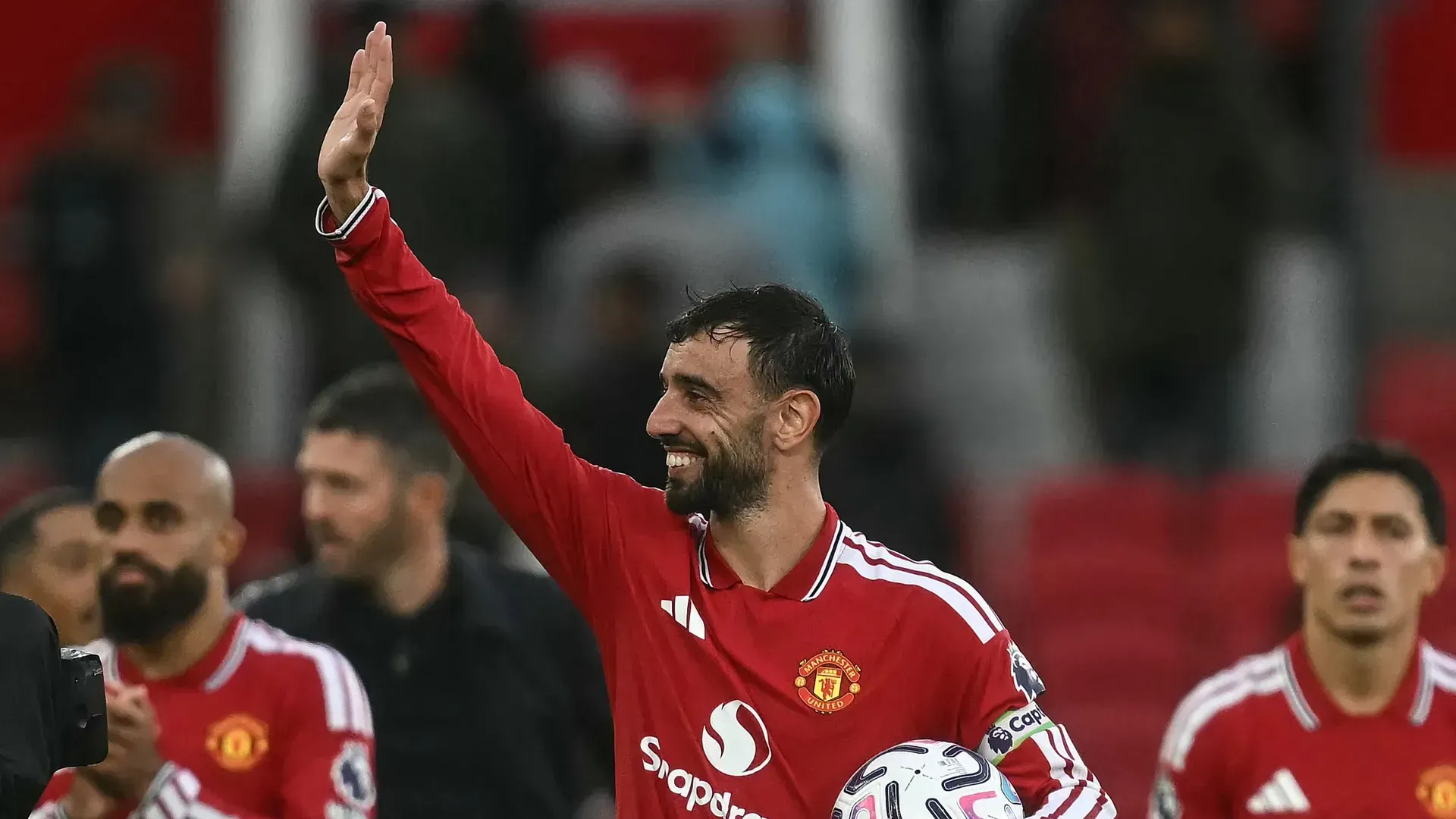 'Show' de Bruno Fernandes na goleada do United